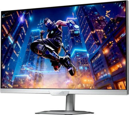Gigabyte M27Q2 QD ICE IPS HDR Monitor 27 Zoll QHD 2560x1440 200Hz mit Reaktionszeit 1ms GTG Weiß
