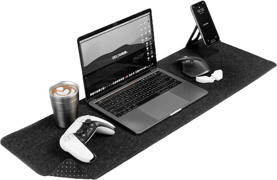 Mouse Pad Gray Deltahub Deskpad
