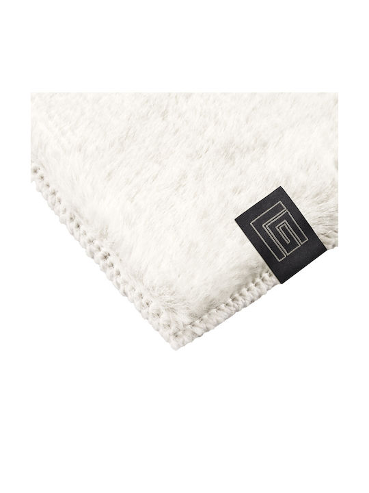 Guy Laroche Alpaca Modern Bedroom Rugs Set Ivory 1176086224005 3pcs