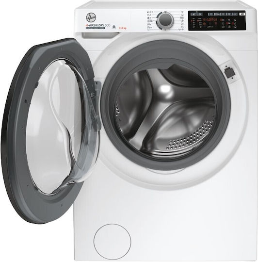 Hoover HD 495AMBB/1-S Waschtrockner 9kg/5kg Dampf 1400 Umdrehungen mit Wi-Fi