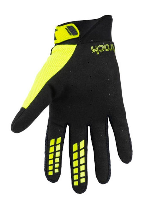Kenny MX Track Καλοκαιρινά Παιδικά Γάντια Black/Neon Yellow