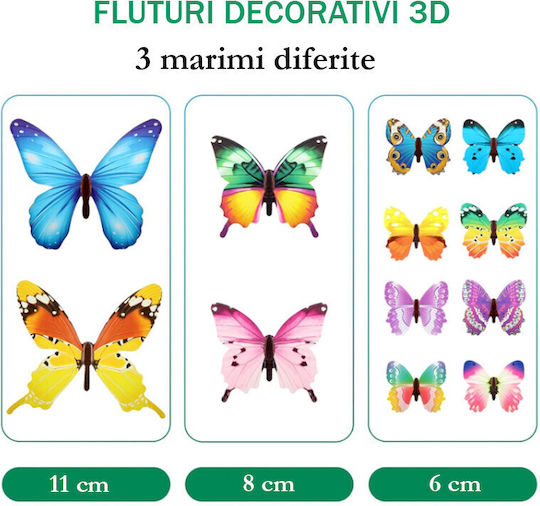 Παιδικό Διακοσμητικό Αυτοκόλλητο Τοίχου 3D 3εκ.