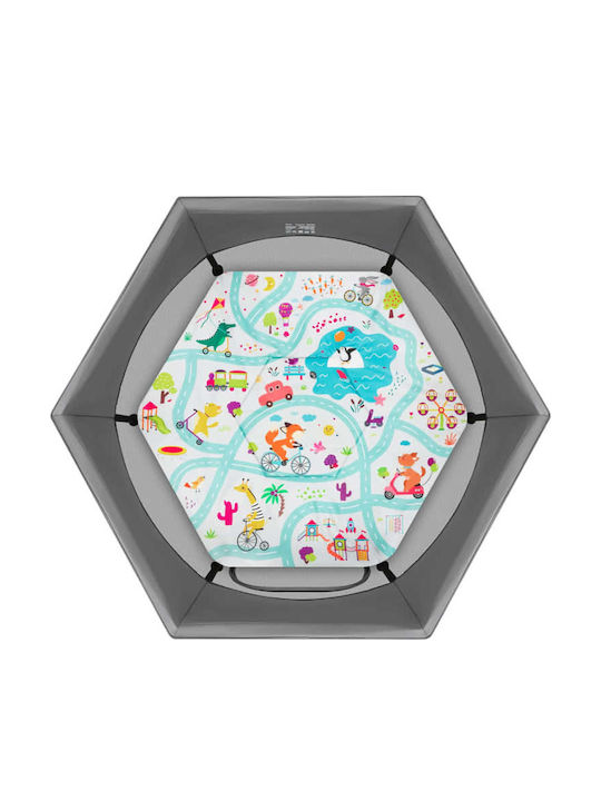 Lionelo Roel Plus Loc de joacă cu Saltea Multicolor