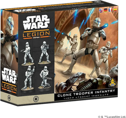 Figurină De Acțiune Unitatea Infanteriei Clone Troopers Star Wars