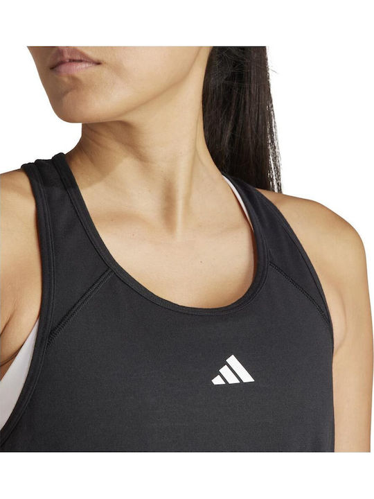 Essentials Minimal Branding Racerback Γυναικεία Αθλητική Μπλούζα Αμάνικη Fast Drying Μαύρη