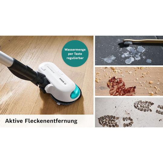 Bosch Unlimited 7 ProHygienic Επαναφορτιζόμενη Σκούπα 2 σε 1 Stick & Χειρός 18V Τιρκουάζ