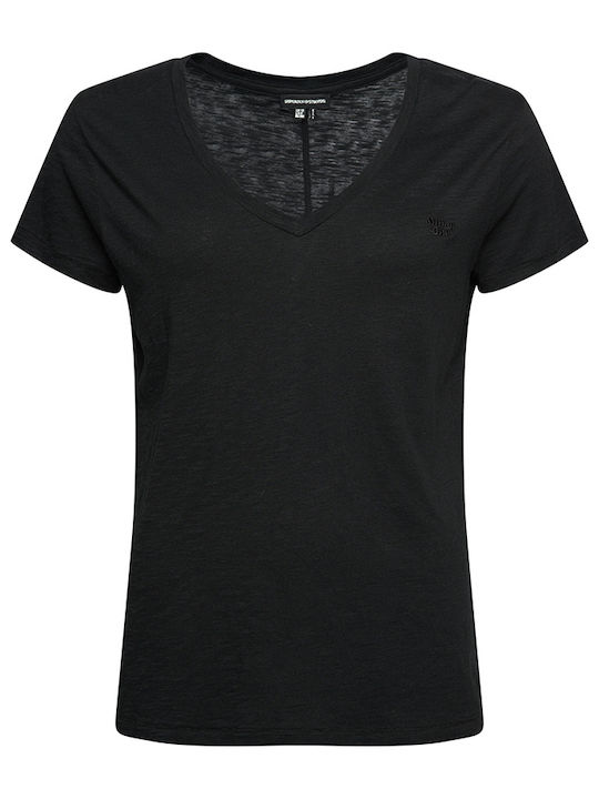 Studios Slub Women's T-shirt Black