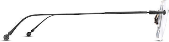 Matsuda M5008 Schwarz Brillengestelle mit Rezept