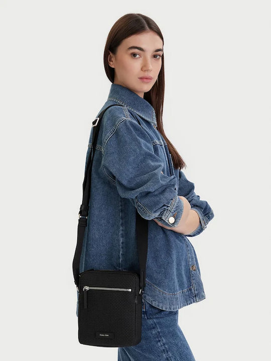 Calvin Klein Ανδρική Τσάντα Ώμου / Χιαστί Μαύρη