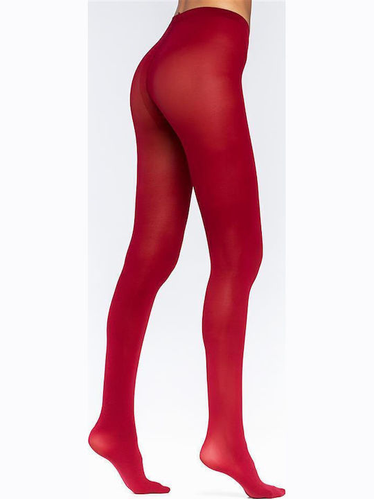 3D Glam Γυναικείο Καλσόν 50 Den Bordeaux