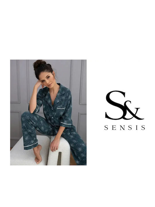 Sensis Winter Women's Pyjama Set Green