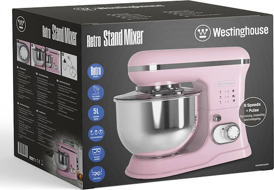 Westinghouse Κουζινομηχανή 1200W με Ανοξείδωτο Κάδο 5lt