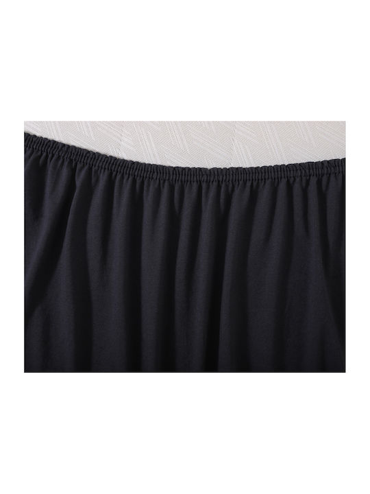 Silk Fashion Σεντόνι King Size με Λάστιχο 180x200+35εκ. Dark Grey