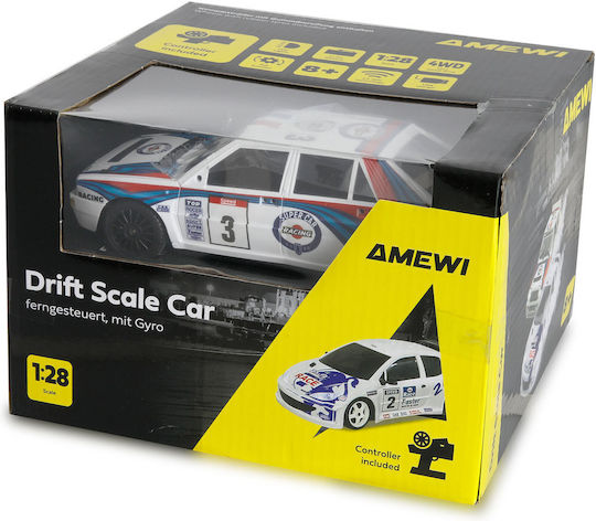 Amewi Scale Τηλεκατευθυνόμενο Αυτοκίνητο Drift 4WD Λευκό