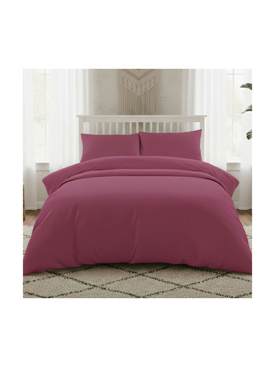 Melinen Lavish Pillowcase Set with Envelope Cover Apple 53x72cm.