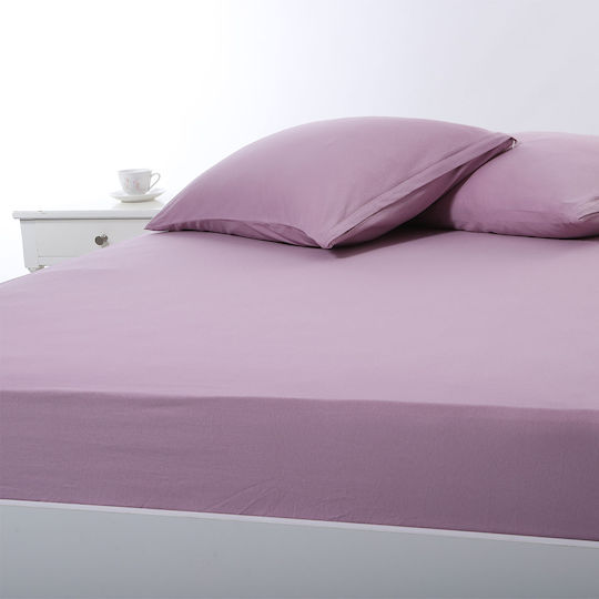 Silk Fashion King Size 180x200+35εκ. με Λάστιχο Cyclamen Silk Fashion King Size 180x200+35εκ. με Λάστιχο Cyclamen