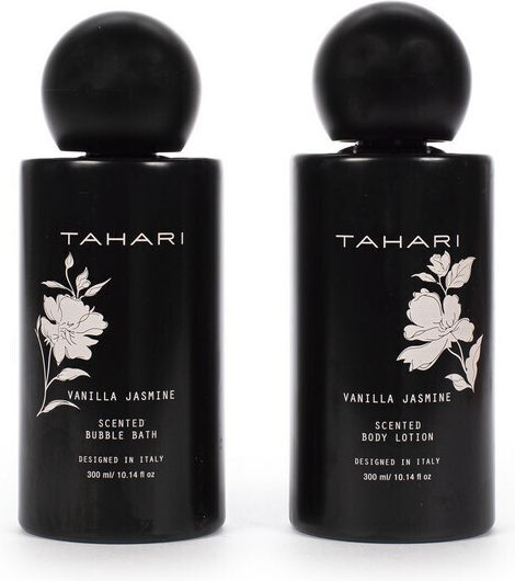 Tri-Coastal Design Vanilla Jasmine Skin Care Set for Moisturizing & Body Cleaning 2pcs