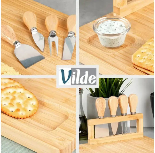 Vilde Wooden Cheese Serving Platter 15cm