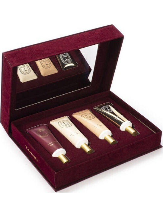 Tri-Coastal Design Tahari Red Velvet Hautpflegeset für Feuchtigkeitsspendend 4Stück