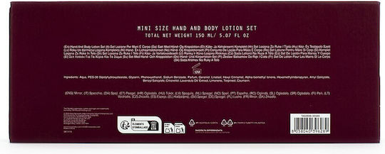 Tri-Coastal Design Tahari Red Velvet Skin Care Set for Moisturizing 3pcs