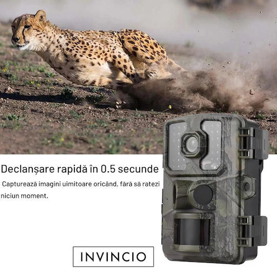 Invincio Camera de vânătoare Cu vedere pe timp de noapte Cu detectare de mișcare