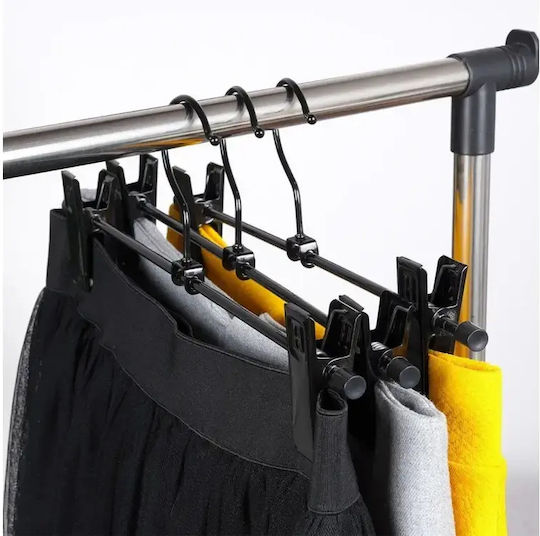 Vilde Clothes Hanger Black 569978 3pcs