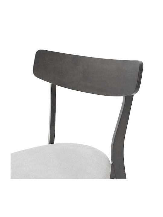 Toto Kitchen Wooden Chair Rustic Grey 45.5x51.5x77cm