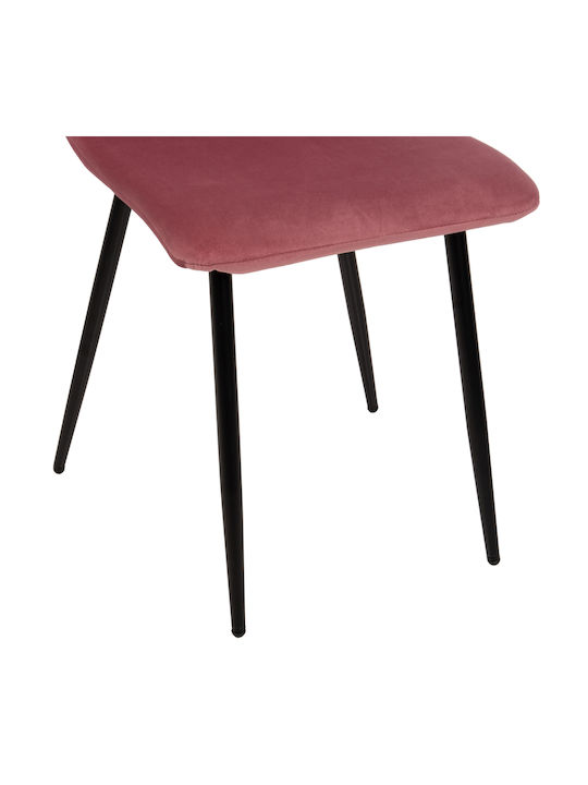 Latrell Dining Room Velvet Chair Rotten Apple 43x54x88cm