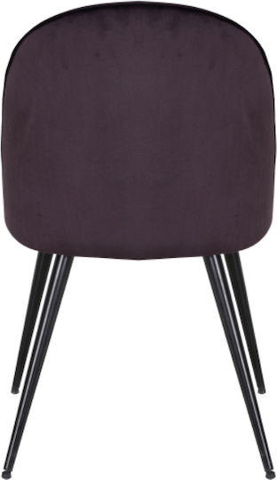 Zizel Столички Трапезария плюшени Dark Violet 1бр 47x56.5x47бр