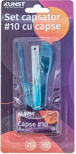Kunst Stapler Set #10 Staples Blue