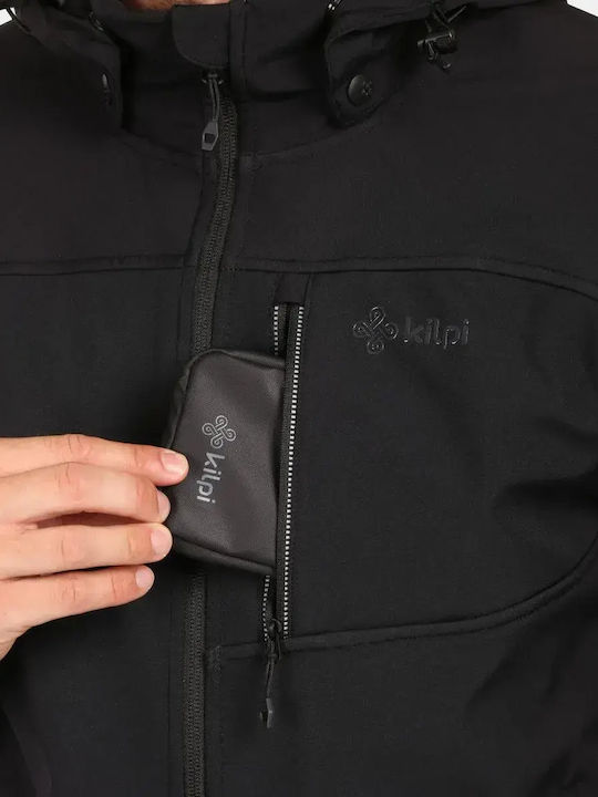 Ravio-m Winter Jacket Softshell Waterproof and Windproof Black