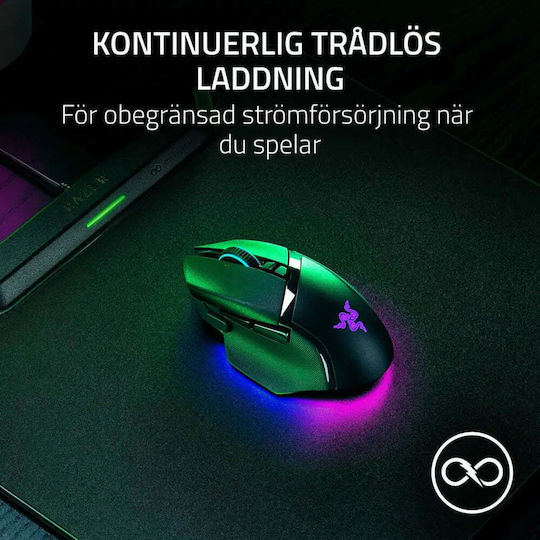 Razer HyperFlux V2 Drahtloses Ladestations-System Mauspad Für Spielen Mittlere Größe (360mm) RZ81-04930100-B3M1