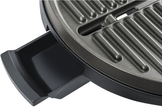 Steba Cu picioare Grătar Electric Placă Striată 1800W cu Capac și Termostat Reglabil 40bucx40buccm