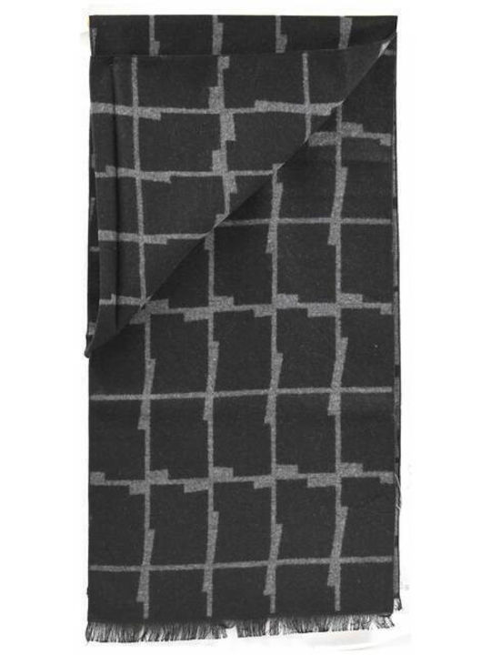 Set with Beanie Knitted in Black color