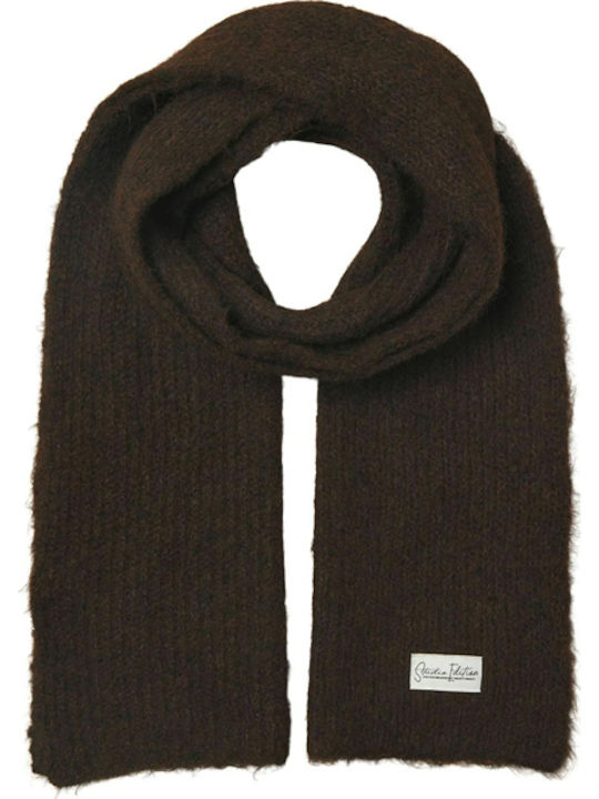 Beanie Frauen Beanie Gestrickt in Braun Farbe