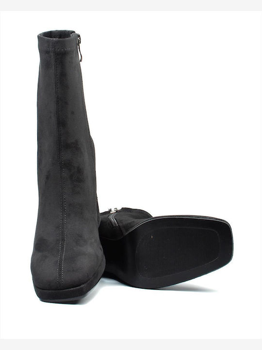 Stiefeletten Damen Schwarz
