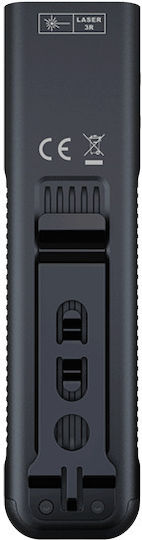 Fenix Pro Wiederaufladbar Taschenlampe LED UV IP66 mit maximaler Helligkeit 1600lm Schwarz