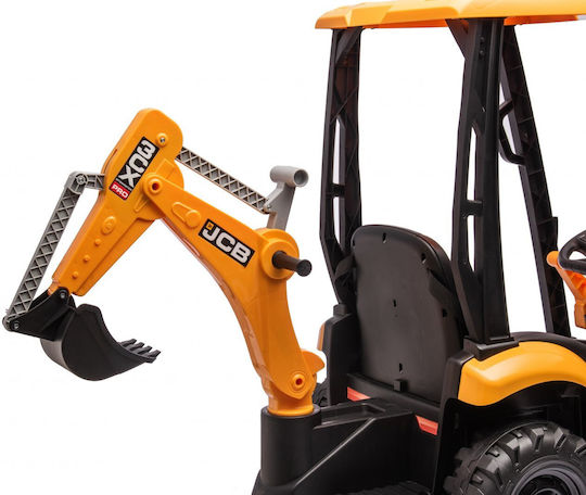 Παιδικό Τρακτέρ JCB Ηλεκτροκίνητο 12 Volt Κίτρινο για 3+ Ετών