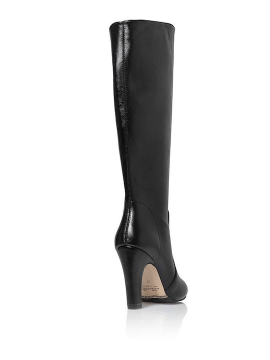 Damenstiefel mit hohem Absatz Schwarz