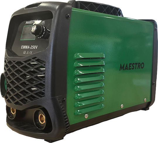 Maestro Електрожен Inverter ММА с Максимален Ток на Заваряване 250Спецификация и Работен Цикъл 80%