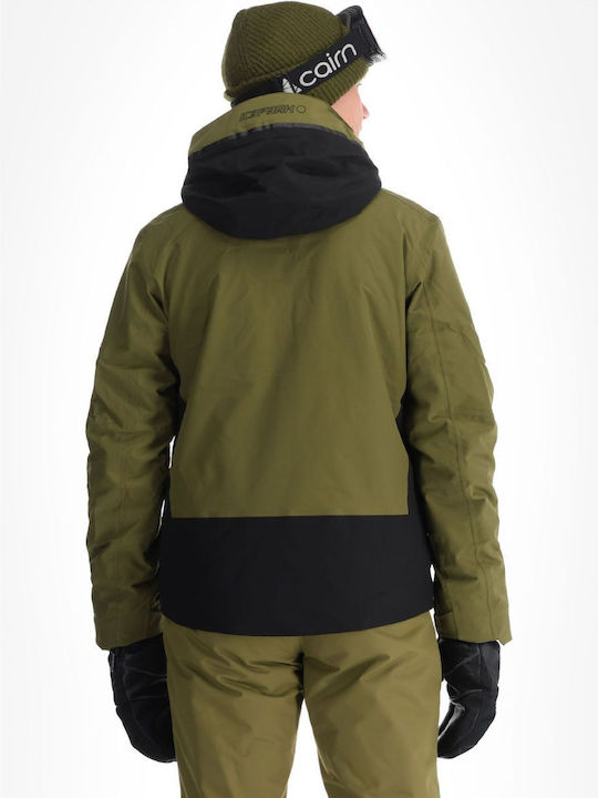 Icepeak 856120505-571 Ανδρικό Μπουφάν για Σκι & Snowboard Πράσινο