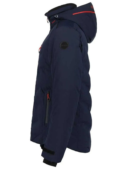 Icepeak 856132550-390 Ανδρικό Μπουφάν για Σκι & Snowboard Μπλε