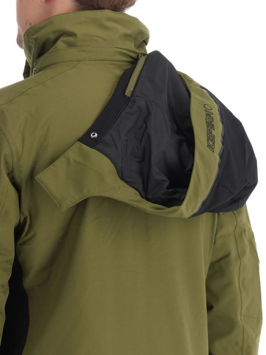 Icepeak 856120505-571 Männer Jacke aus für Ski & Snowboard Grün