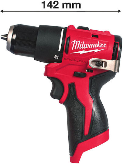 Milwaukee M12™ BLPP2B-422B Set Impact Drill Driver & Impact Screwdriver Brushless 12V with 2 Batteries 4Ah - 2Ah and Case