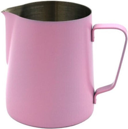 Rhino Classic Milk Frothing Pitcher 15oz/450ml Pink