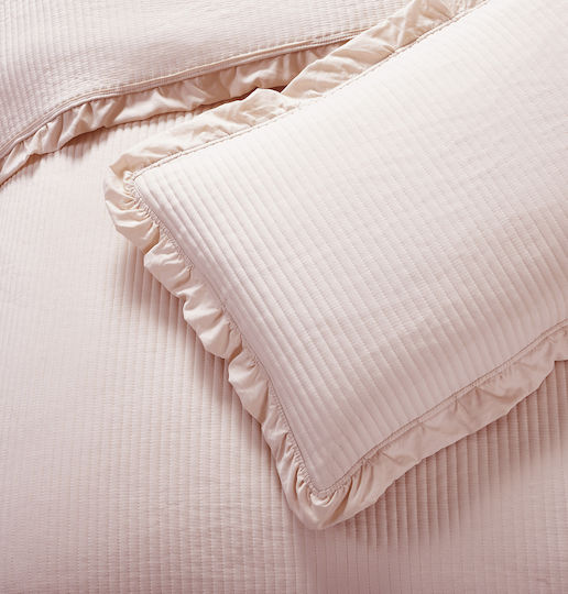 Liolios Home Armony Κουβερλί Υπέρδιπλο Pink 220x240cm