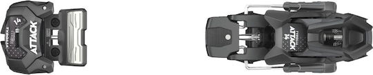 Tyrolia Attack Ski Bindings in Black Color