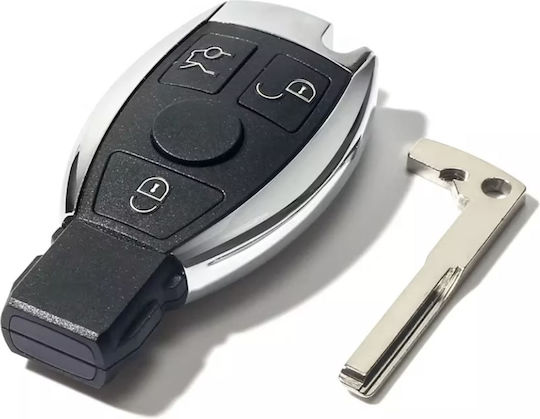 Mercedes-Benz Carcasă cheie auto cu lamă fără butoane pentru Mercedes Benz