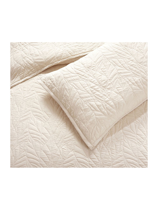 Liolios Home Fiona Set Coverlet Queen Size Moonbeam 220x240cm
