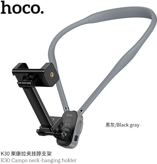 Hoco K30 Neck Stand for Mobile in Black color